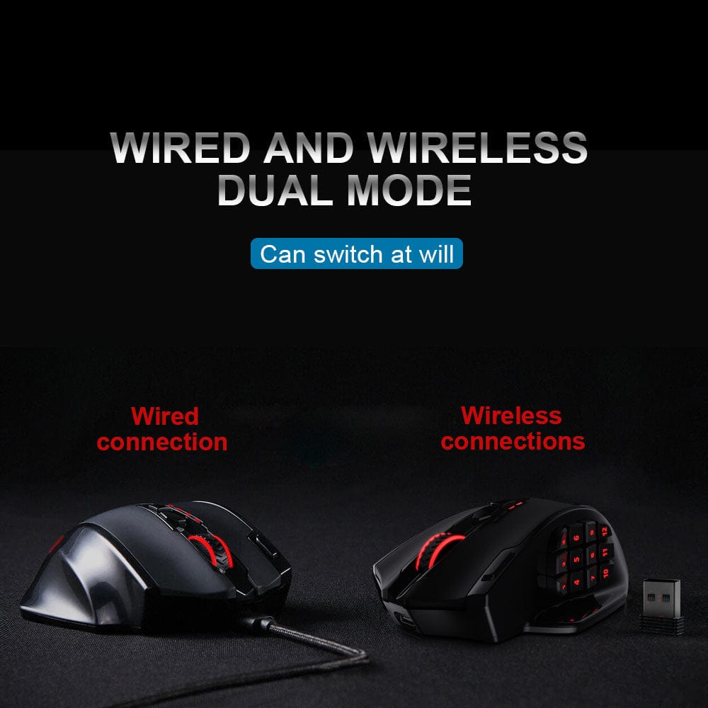 Wireless Gaming Mouse 16000 DPI 16 For PC BENNYS