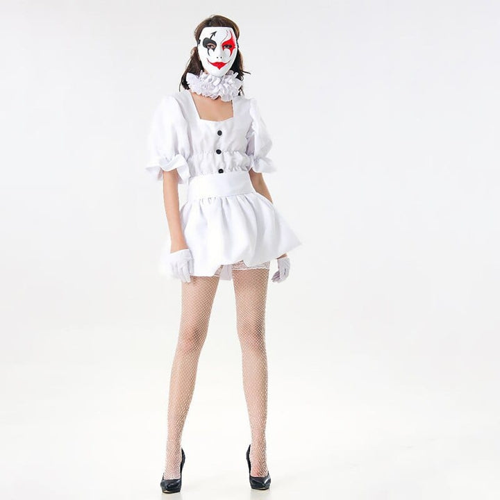 Women Clown Costume Girl Pennywise Costume BENNYS