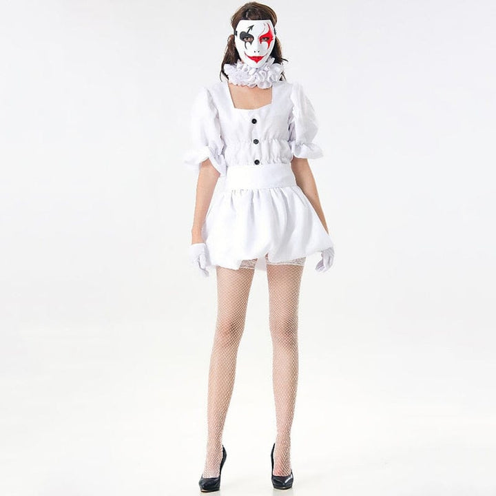 Women Clown Costume Girl Pennywise Costume BENNYS