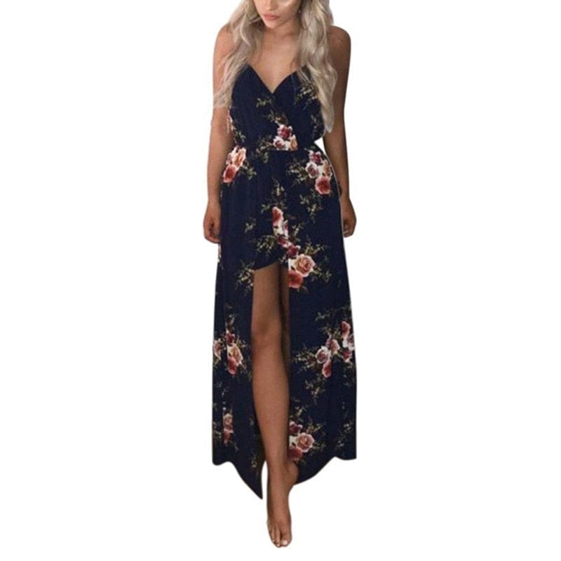 Women Elegant Long Jumpsuit Overalls  New Fashion Sexy Women's Romper BENNYS