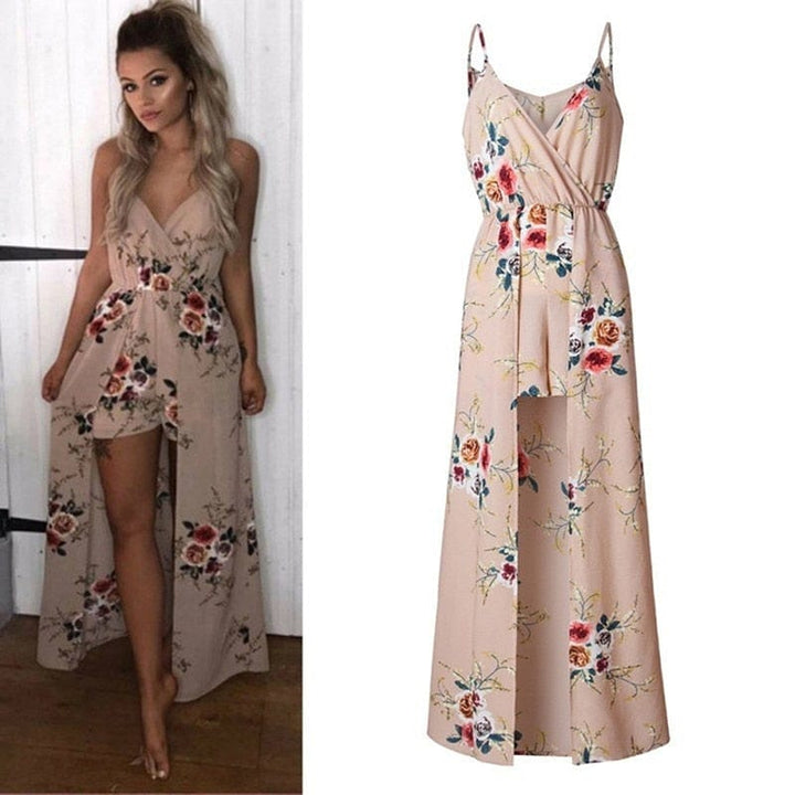 Women Elegant Long Jumpsuit Overalls  New Fashion Sexy Women's Romper BENNYS