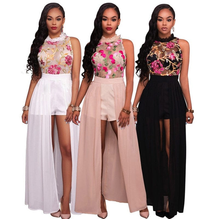 Women Elegant Long Jumpsuit Overalls  New Fashion Sexy Women's Romper BENNYS