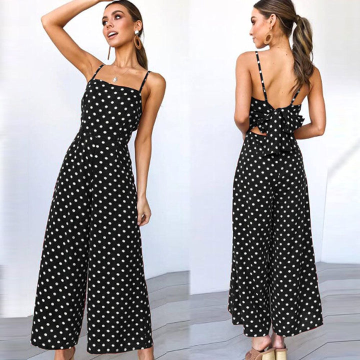 Women Elegant Sexy Jumpsuits Sleeveless Holiday Dress BENNYS