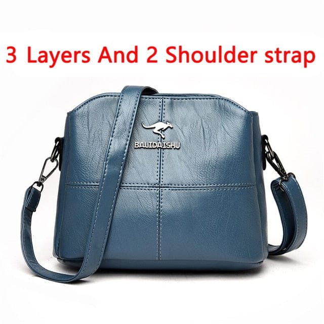 Women Embroidery Tote Bag High Quality Leather Ladies Handbags BENNYS