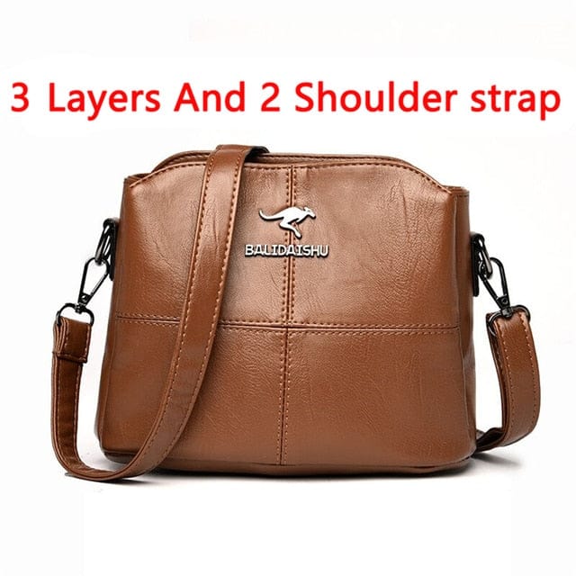 Women Embroidery Tote Bag High Quality Leather Ladies Handbags BENNYS