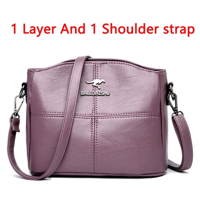 Women Embroidery Tote Bag High Quality Leather Ladies Handbags BENNYS