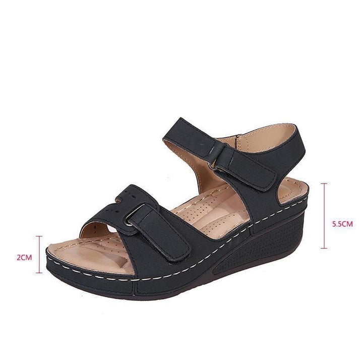 Women Flat Sandals Open Toe Beach Shoes BENNYS