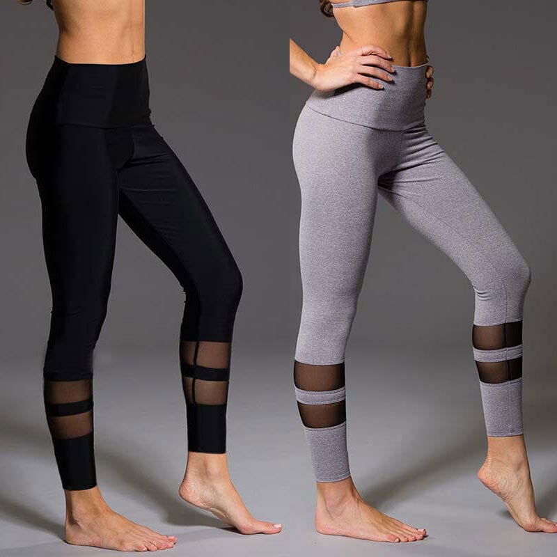 Women's High Waist Yoga Gym Pants Stretchy Slim Fit Sports Workout Leggings