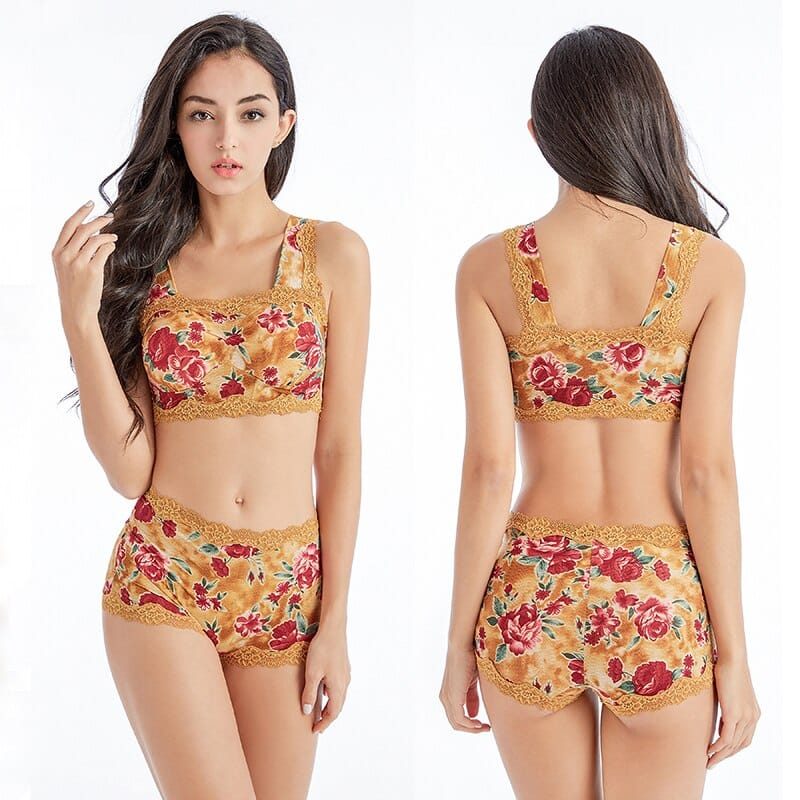 Women's Sexy Bra & Brief Sets Lace Plus Size 6XL Women's Underwear Set BENNYS