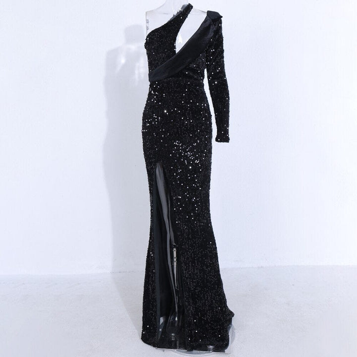 Women's Sexy  Shoulder Sequin Dresses BENNYS