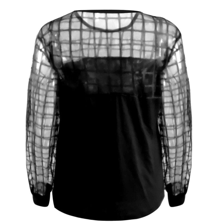 Women's Sexy Solid Color O Neck Tops BENNYS