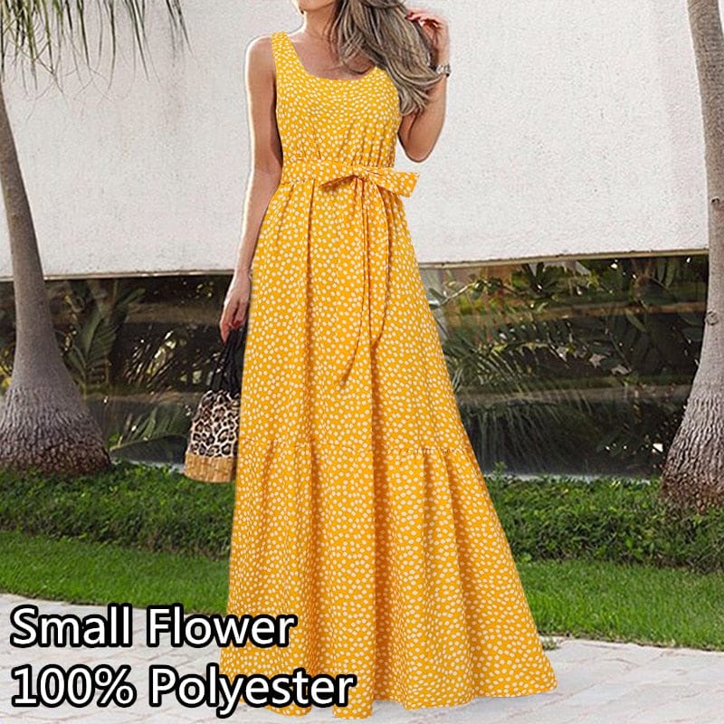 Women's Summer Maxi Swing Sundress BENNYS