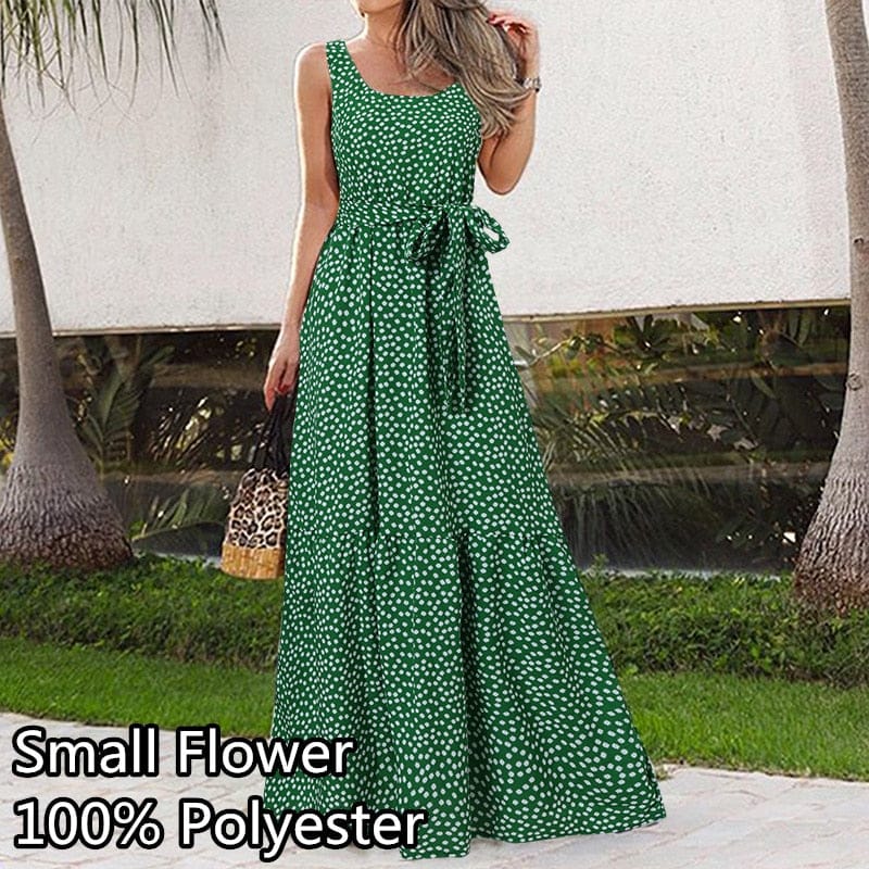 Women's Summer Maxi Swing Sundress BENNYS