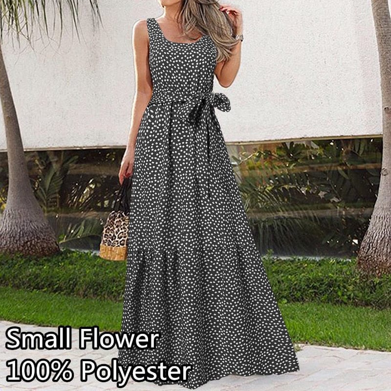 Women's Summer Maxi Swing Sundress BENNYS