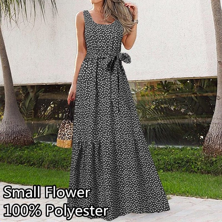 Women's Summer Maxi Swing Sundress BENNYS
