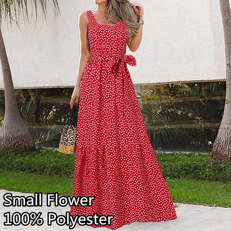 Women's Summer Maxi Swing Sundress BENNYS