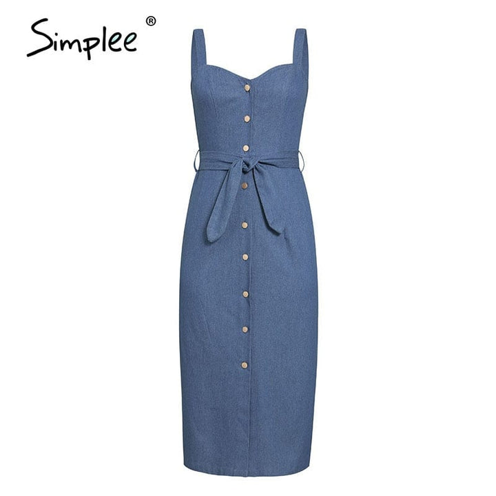 Women's Vintage denim casual/ business dress BENNYS
