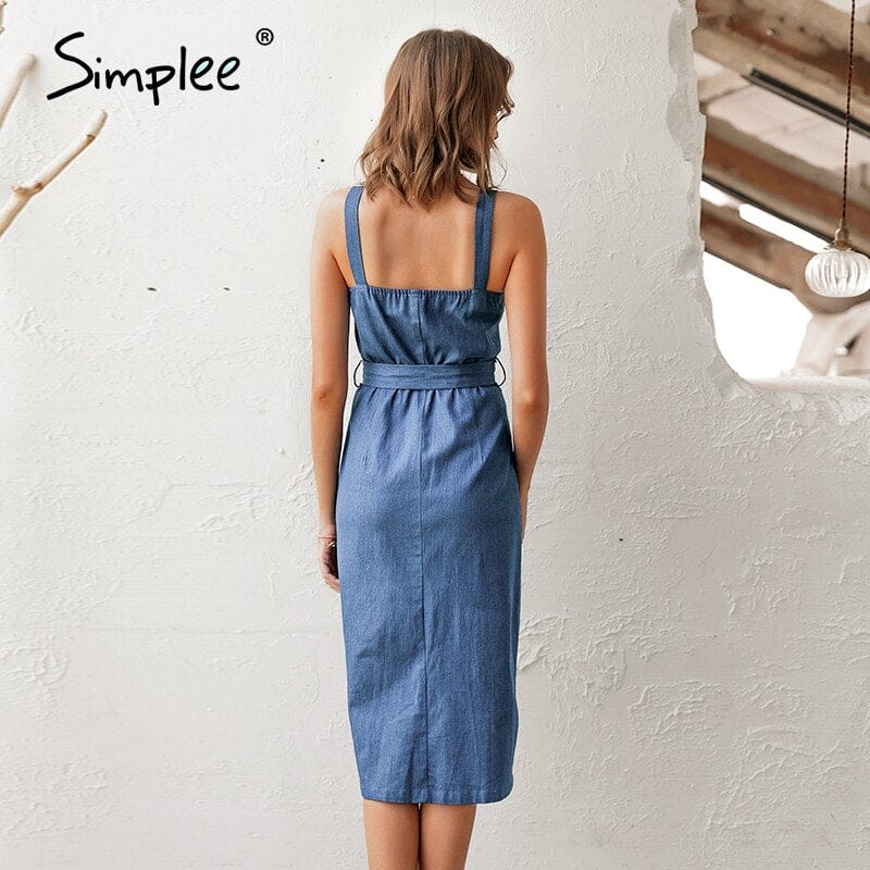 Women's Vintage denim casual/ business dress BENNYS