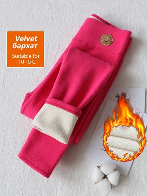 Women's Winter Leggings Slimming Velvet Thermal Pants Tight BENNYS