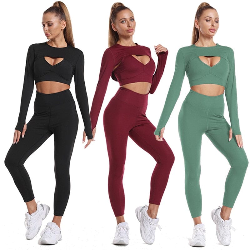 Women's Yoga Set Seamless Sports Set BENNYS