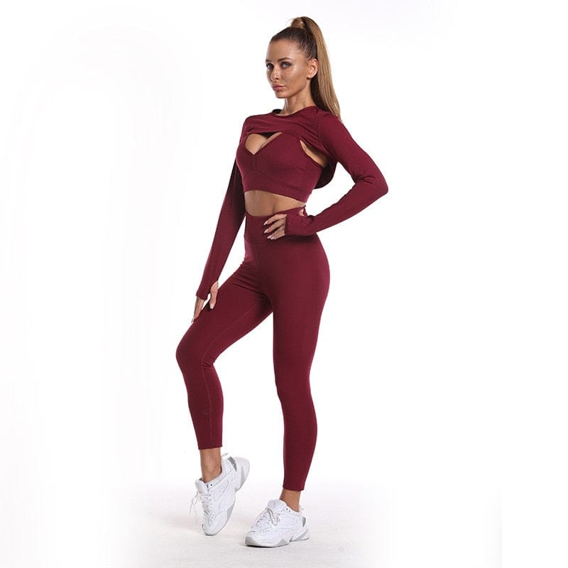 Women's Yoga Set Seamless Sports Set BENNYS