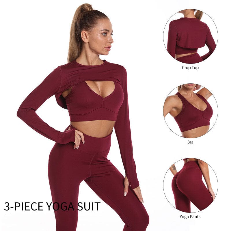 Women's Yoga Set Seamless Sports Set BENNYS