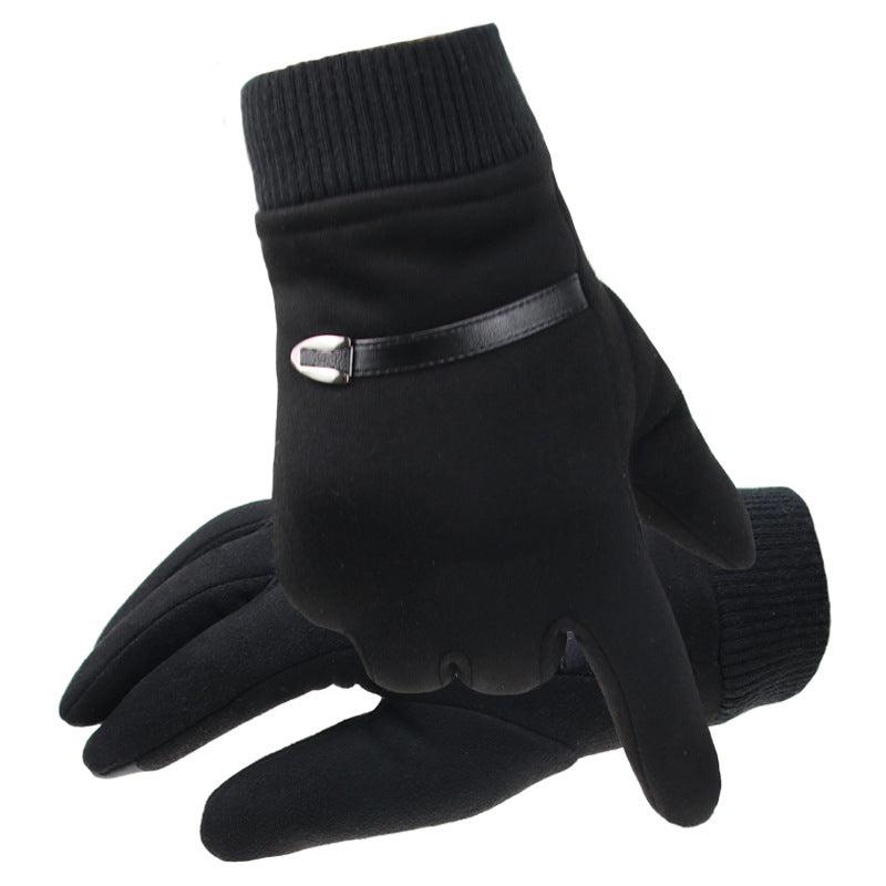 Winter Men's Gloves Suede-Gloves-Bennys Beauty World