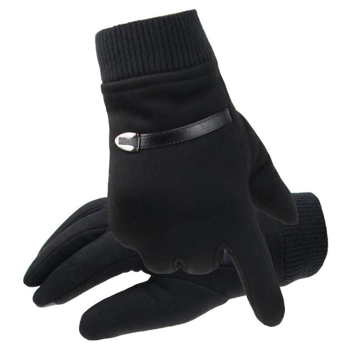 Winter Men's Gloves Suede-Gloves-Bennys Beauty World