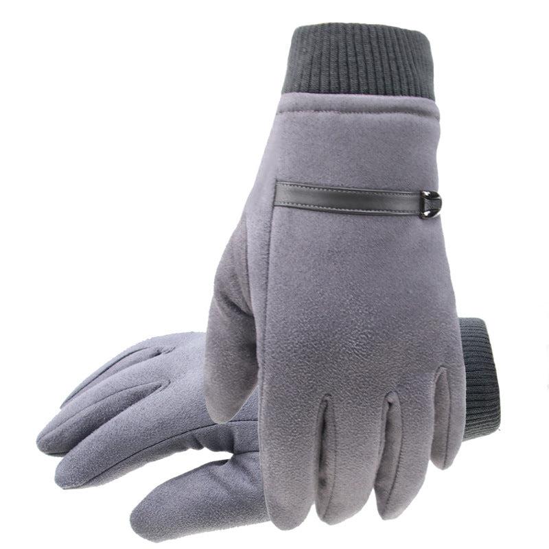 Winter Men's Gloves Suede-Gloves-Bennys Beauty World