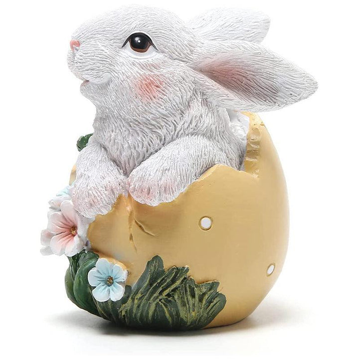 Easter Bunny Statue Ornament  Decor