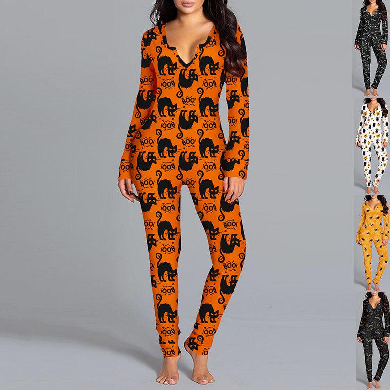 Halloween Print Pajamas