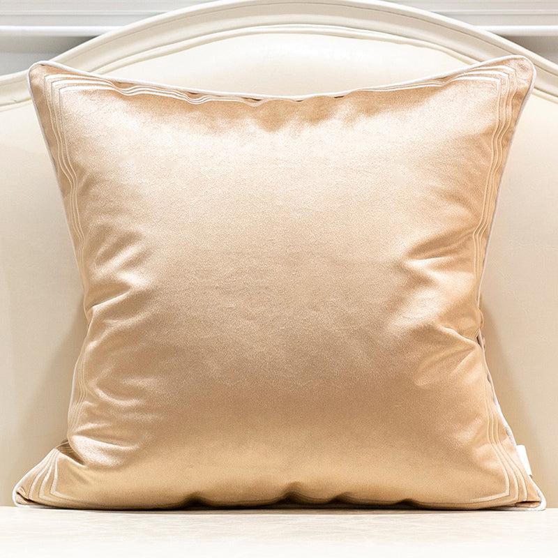 Embroidered Throw Pillow Cover