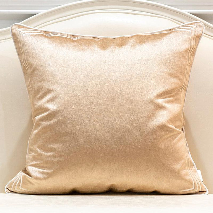 Embroidered Throw Pillow Cover