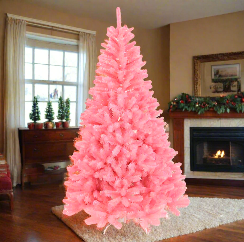 Pink Christmas Tree-Arlik interiors