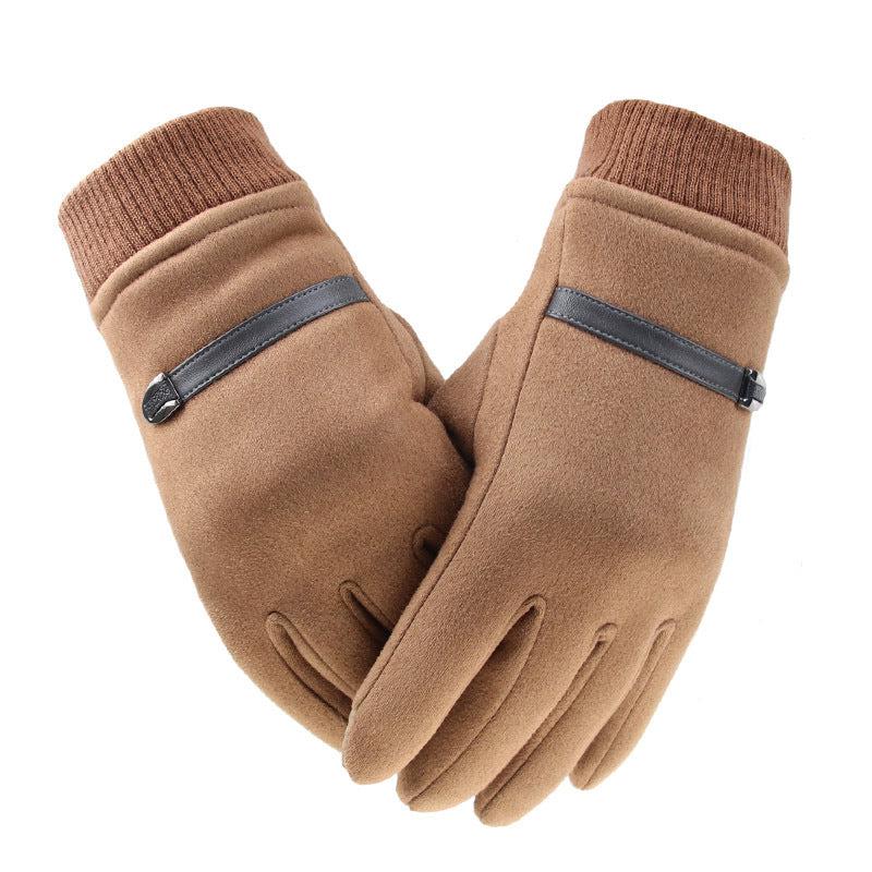 Winter Men's Gloves Suede-Gloves-Bennys Beauty World