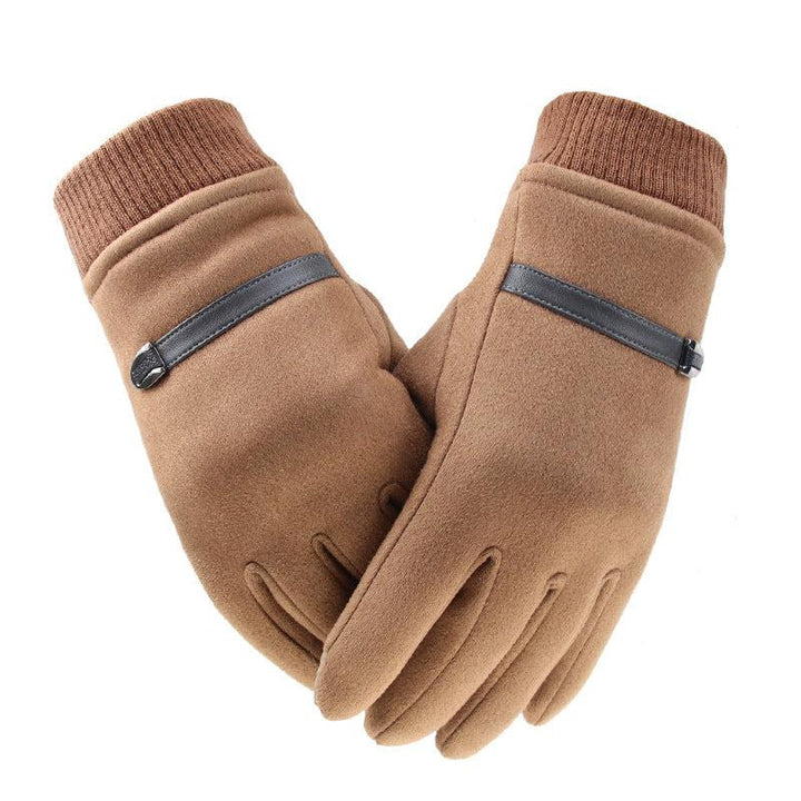 Winter Men's Gloves Suede-Gloves-Bennys Beauty World