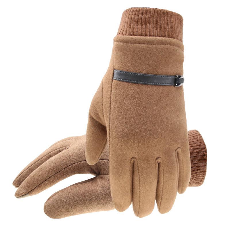 Winter Men's Gloves Suede-Gloves-Bennys Beauty World