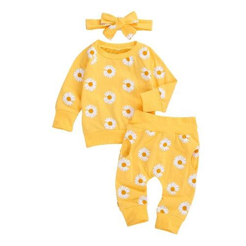 0-24M Toddler Newborn Infant Baby Girl Cotton 2Pcs Outfits Bennys Beauty World