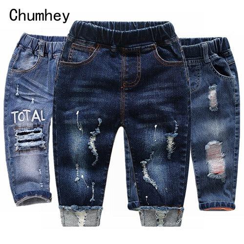 0-6T Baby Girls And Boys Stretchy Denim Pants Bennys Beauty World