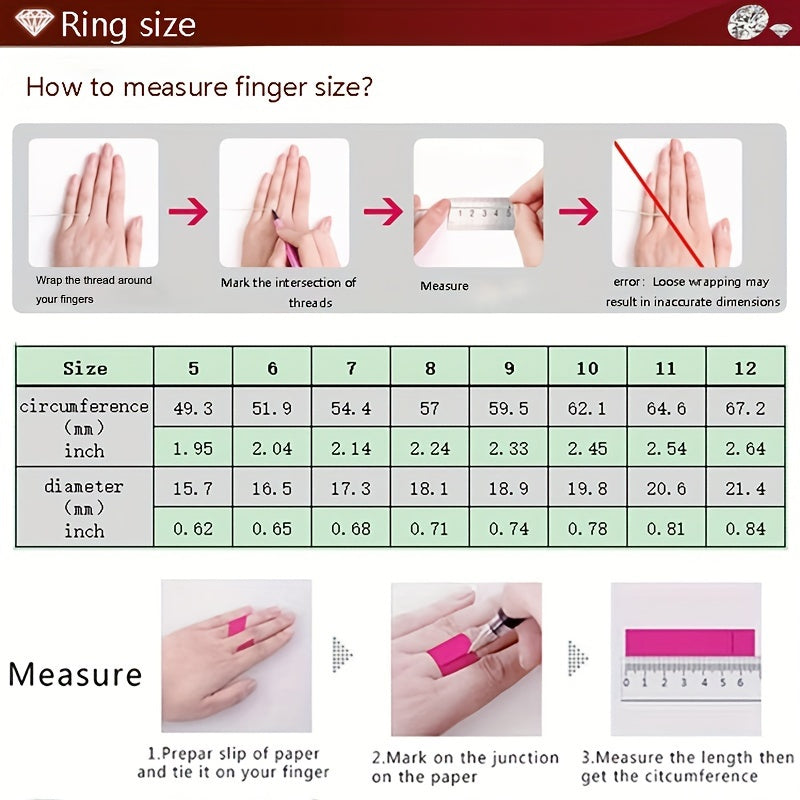 Elegant 925 Sterling Silver 2pcs Bridal Ring Set