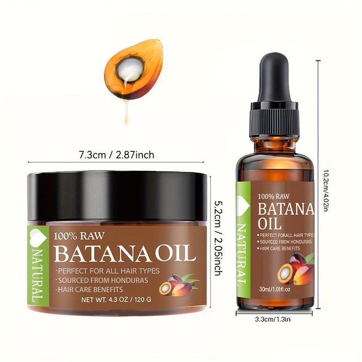 2pcs of Natural Honduran Batana hair oil 120g - Bennys Beauty World