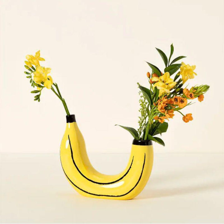 Banana Vase Flower Decor