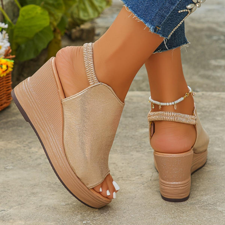 Fashion Wedge Sandals, Women Shoes