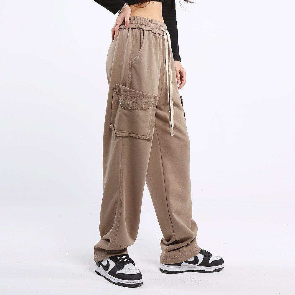 Multi Pocket Solid Casual Pants For Men-Pant-Bennys Beauty World