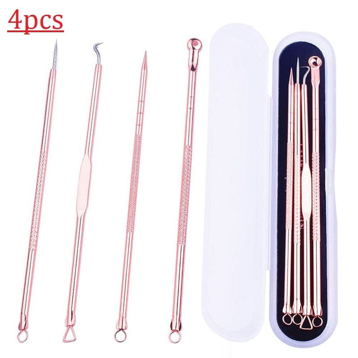 1-4pcs Acne/Blackhead Removal Pimple Extractor Bennys Beauty World