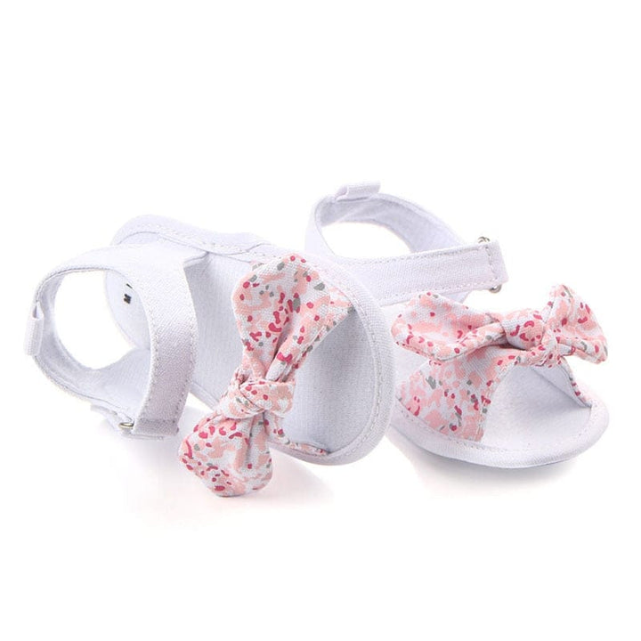 1 Pair Baby Non-Slip Bowknot  First Shoes Bennys Beauty World