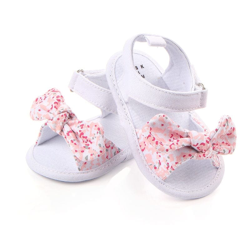 1 Pair Baby Non-Slip Bowknot  First Shoes Bennys Beauty World