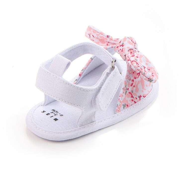 1 Pair Baby Non-Slip Bowknot  First Shoes Bennys Beauty World