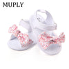 1 Pair Baby Non-Slip Bowknot  First Shoes Bennys Beauty World