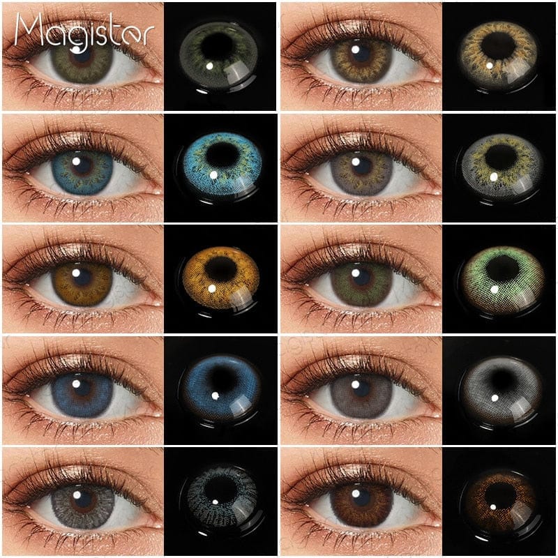 1 Pair Color Contact Lenses For Eyes Bennys Beauty World